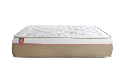 Matelas 160x200 cm Ressorts ensachés et Mémoire de forme - Le Soyeux